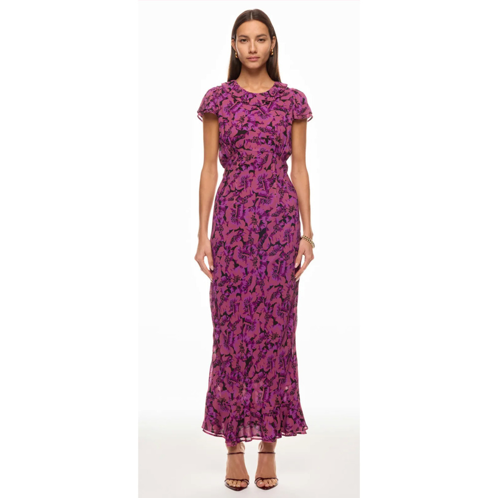 Ciao Lucia Lili Pink Floral Dress Size XL
